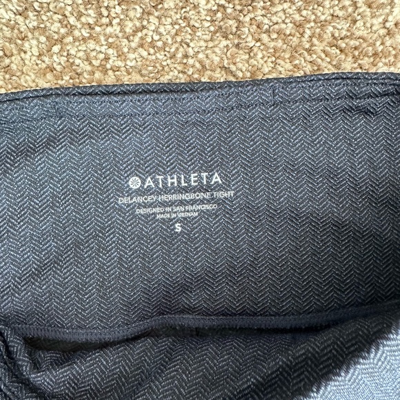 Athleta Delancey Herringbone Tight Size Small - Picture 6 of 8
